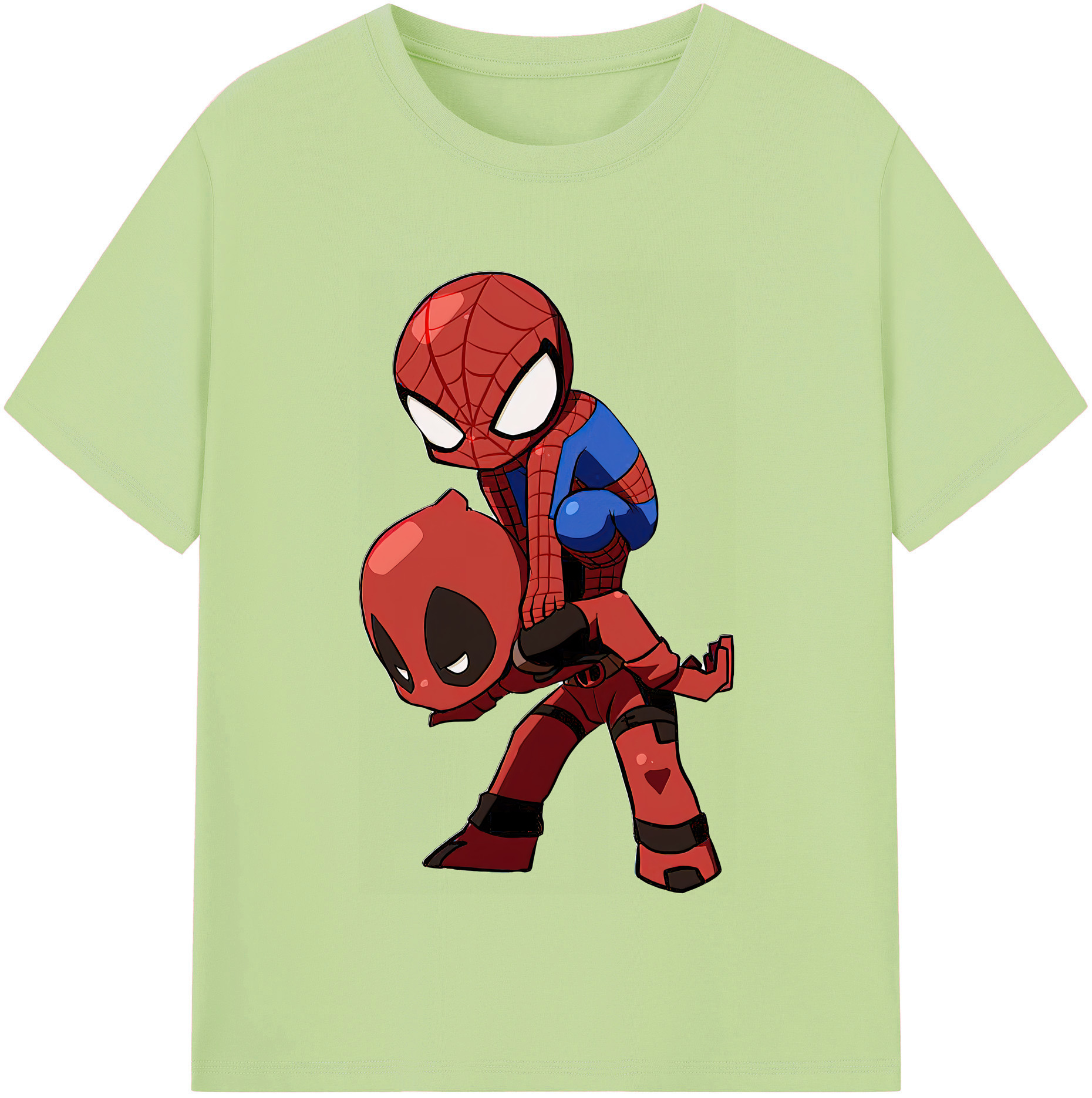 （画像用） Deadpool デッドプール 綿100％半袖Tシャツ（フロントプリント）
